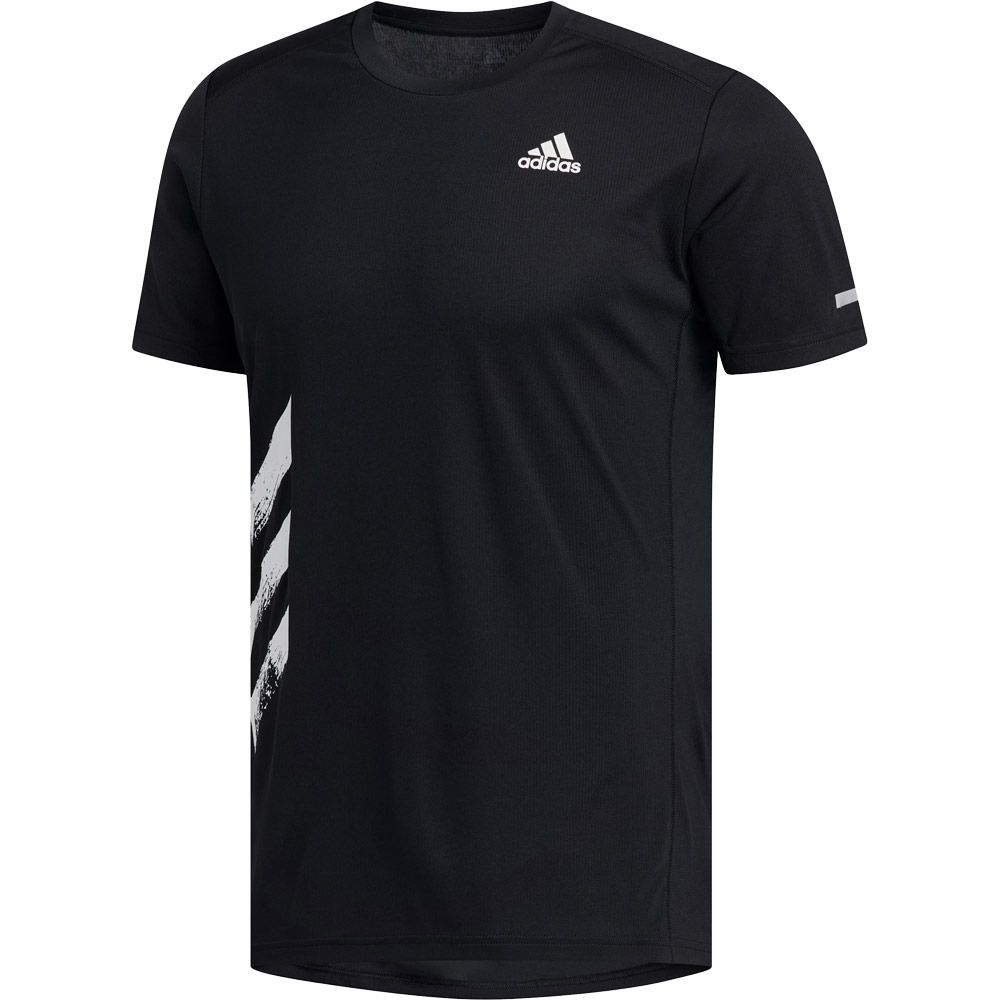 adidas - Run It 3-Streifen BP T-Shirt Men black at Sport Bittl Shop