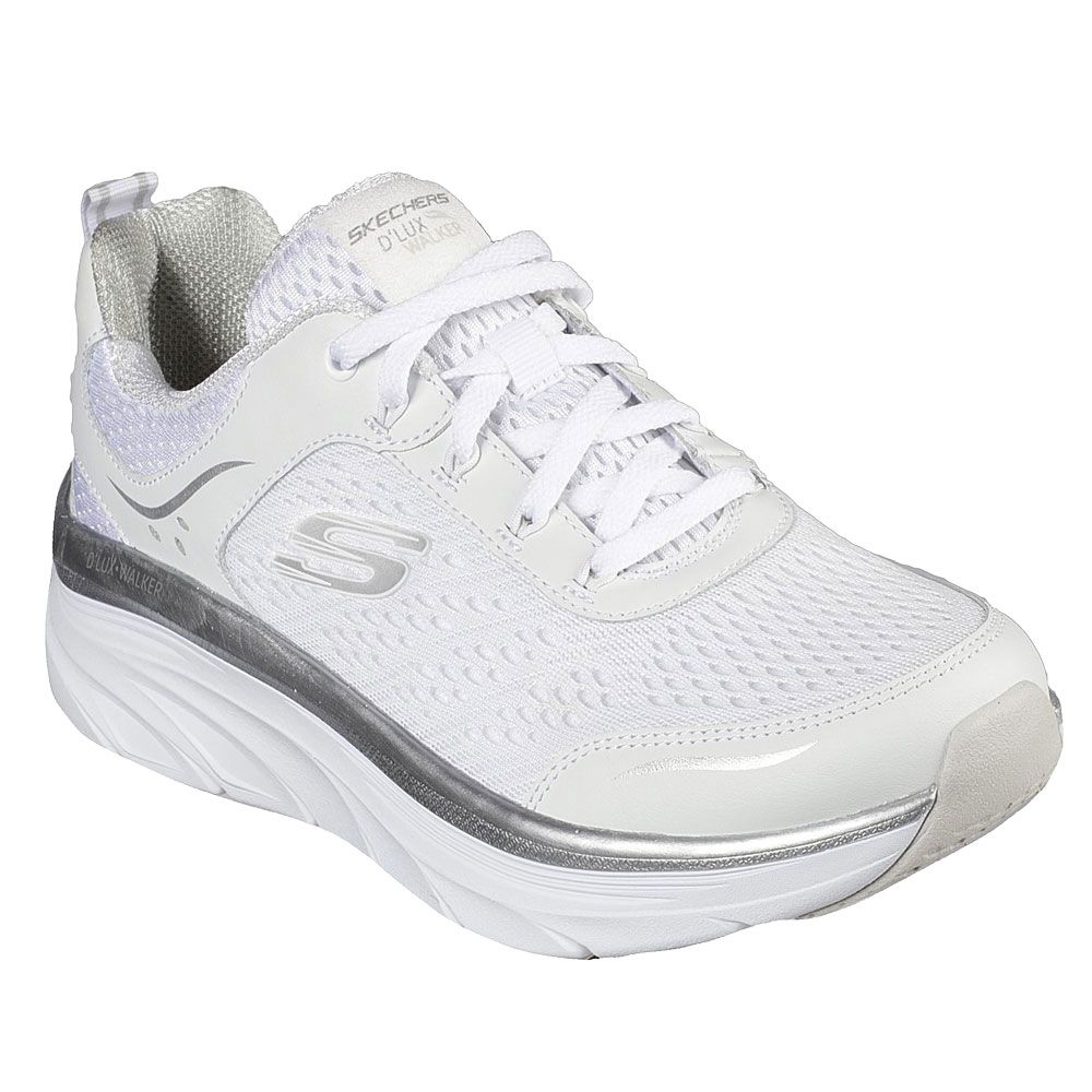 skechers white sneakers womens