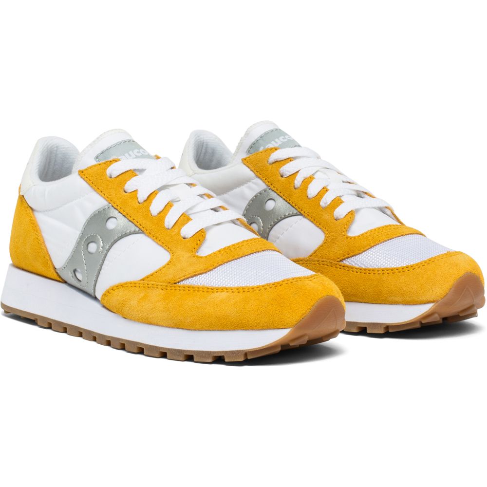 saucony yellow sneakers