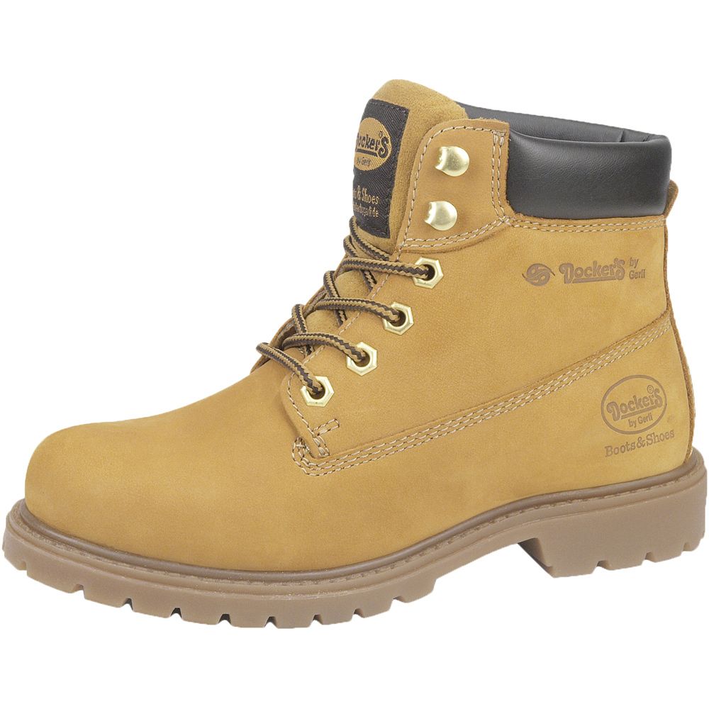 Dockers - Leather Boot Women golden tan 