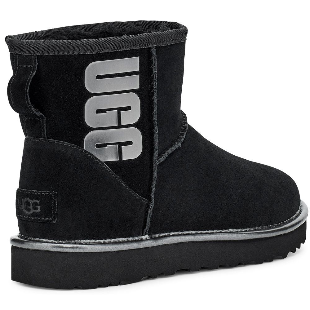 ugg boots classic mini black