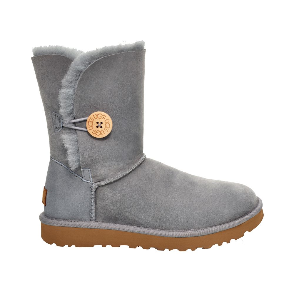 ugg grey button boots