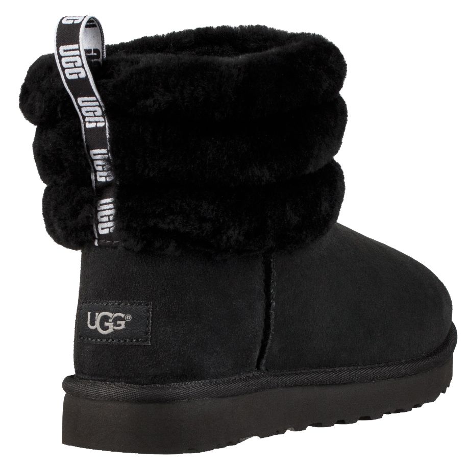 ugg black quilted boots