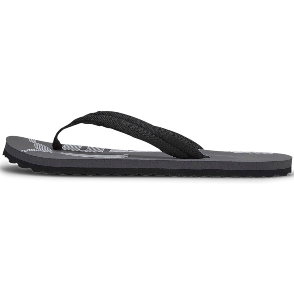puma black slippers & flip flops