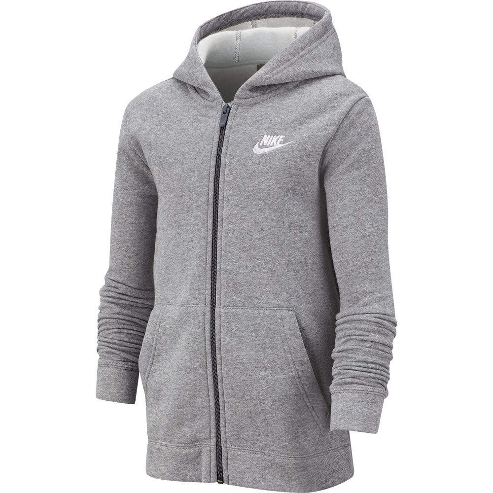 nike tracksuit grey and black