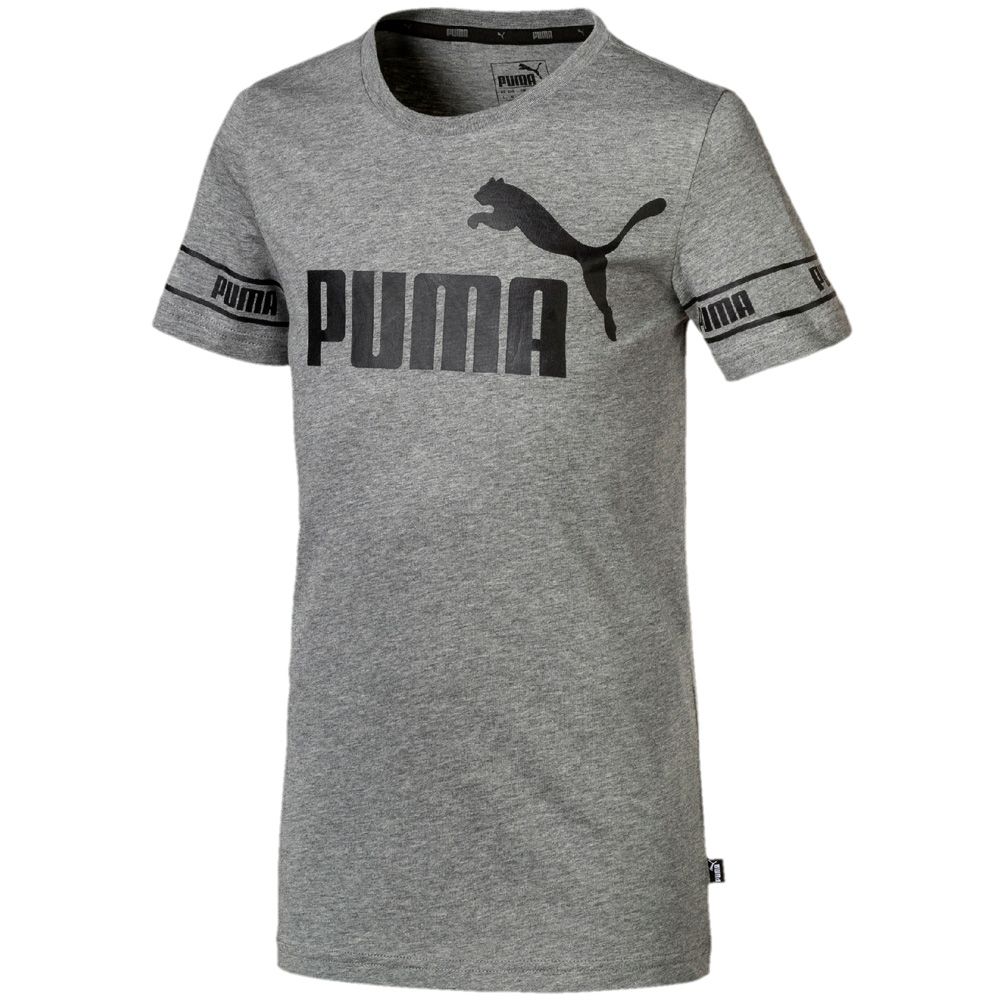 gray puma shirt