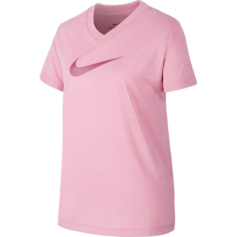 nike pink swoosh t shirt