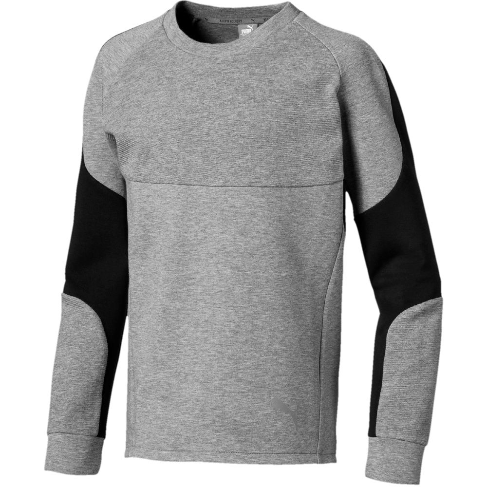 gray puma sweatshirt