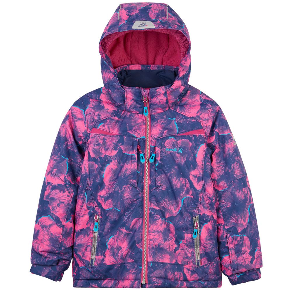 girls pink winter jacket