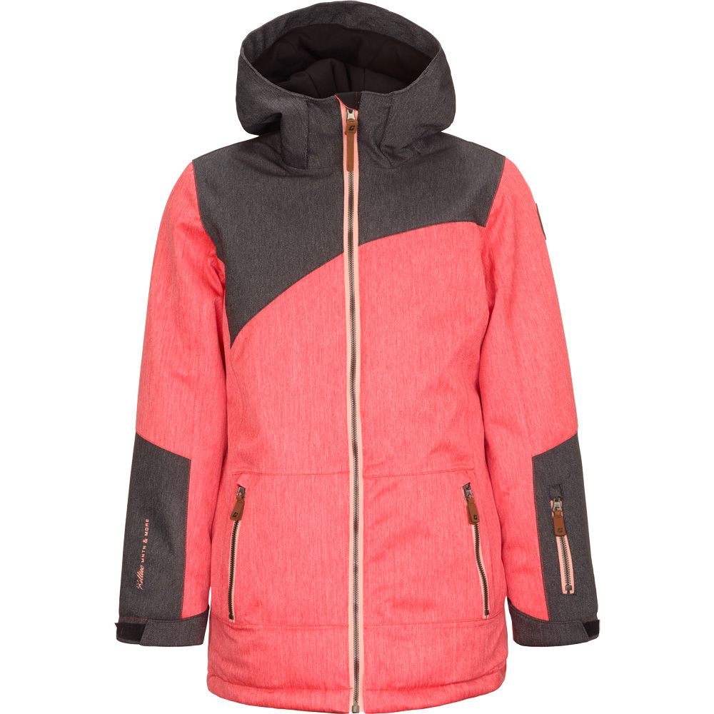 girls red ski jacket