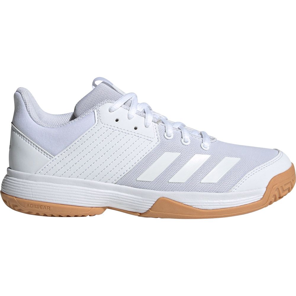 adidas - Ligra 6 Youth Indoor Shoes Kids footwear white gum at Sport Bittl  Shop