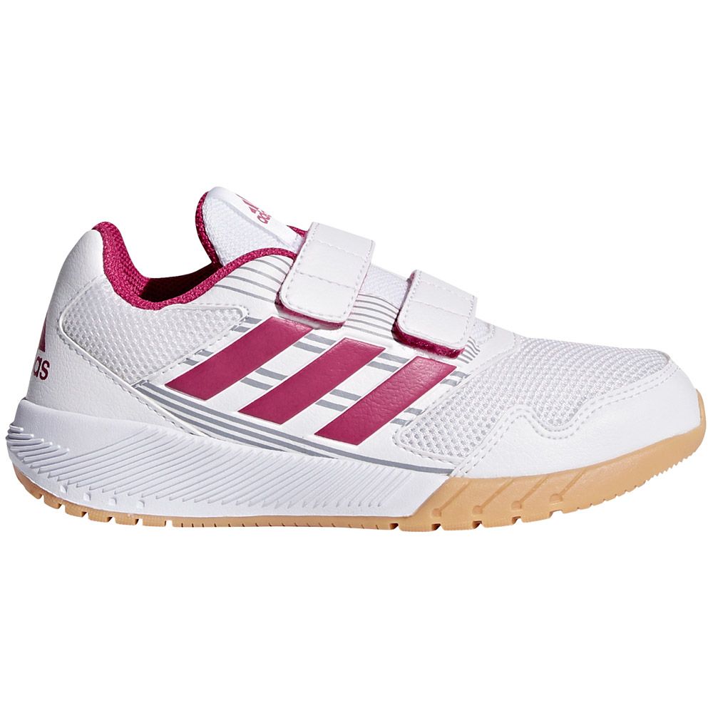 adidas - AltaRun CF K Indoor Shoes Kids footwear white bold pink mid grey  at Sport Bittl Shop