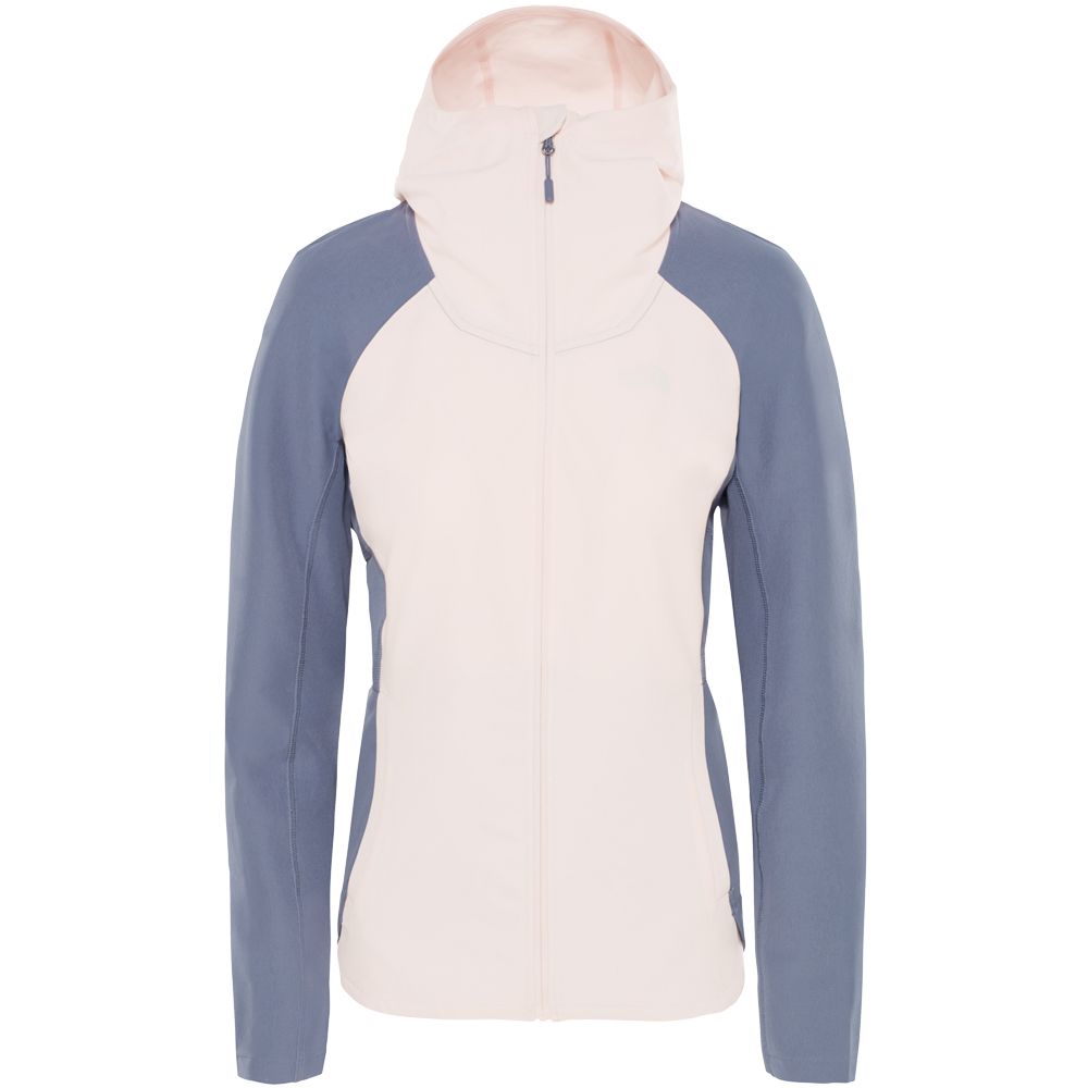 womens pink north face hoodie