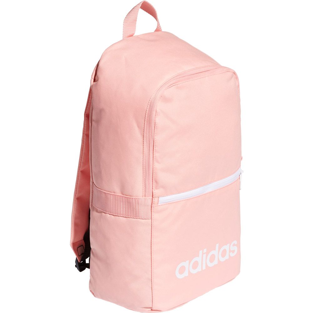adidas - Linear Classic Daily Backpack glory pink white at Sport Bittl Shop