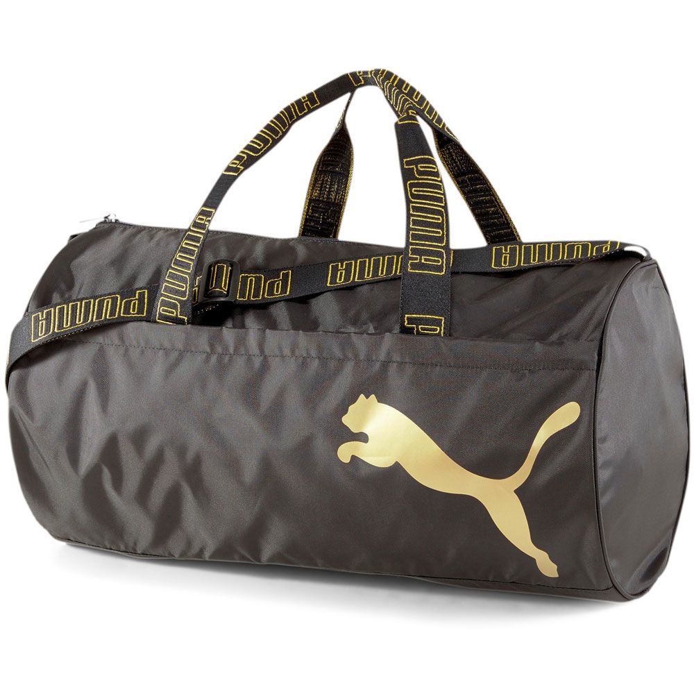 gold puma bag