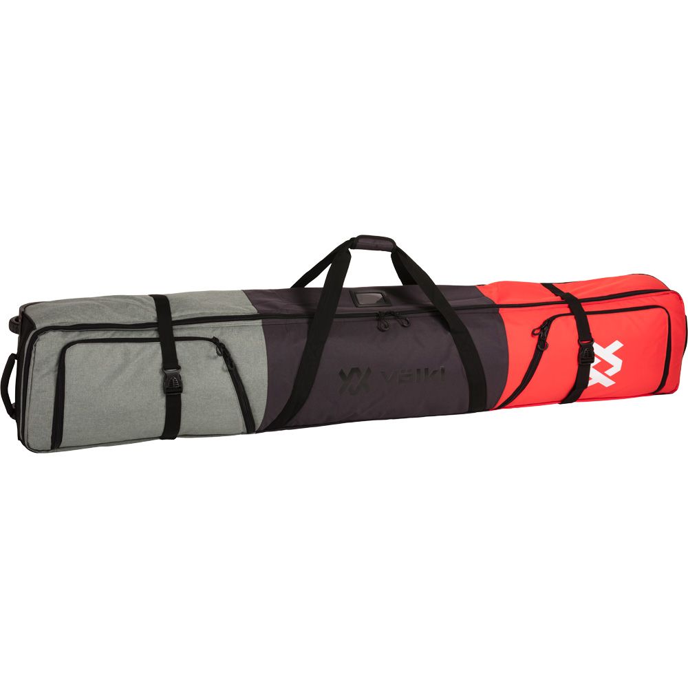 rolling double ski bag