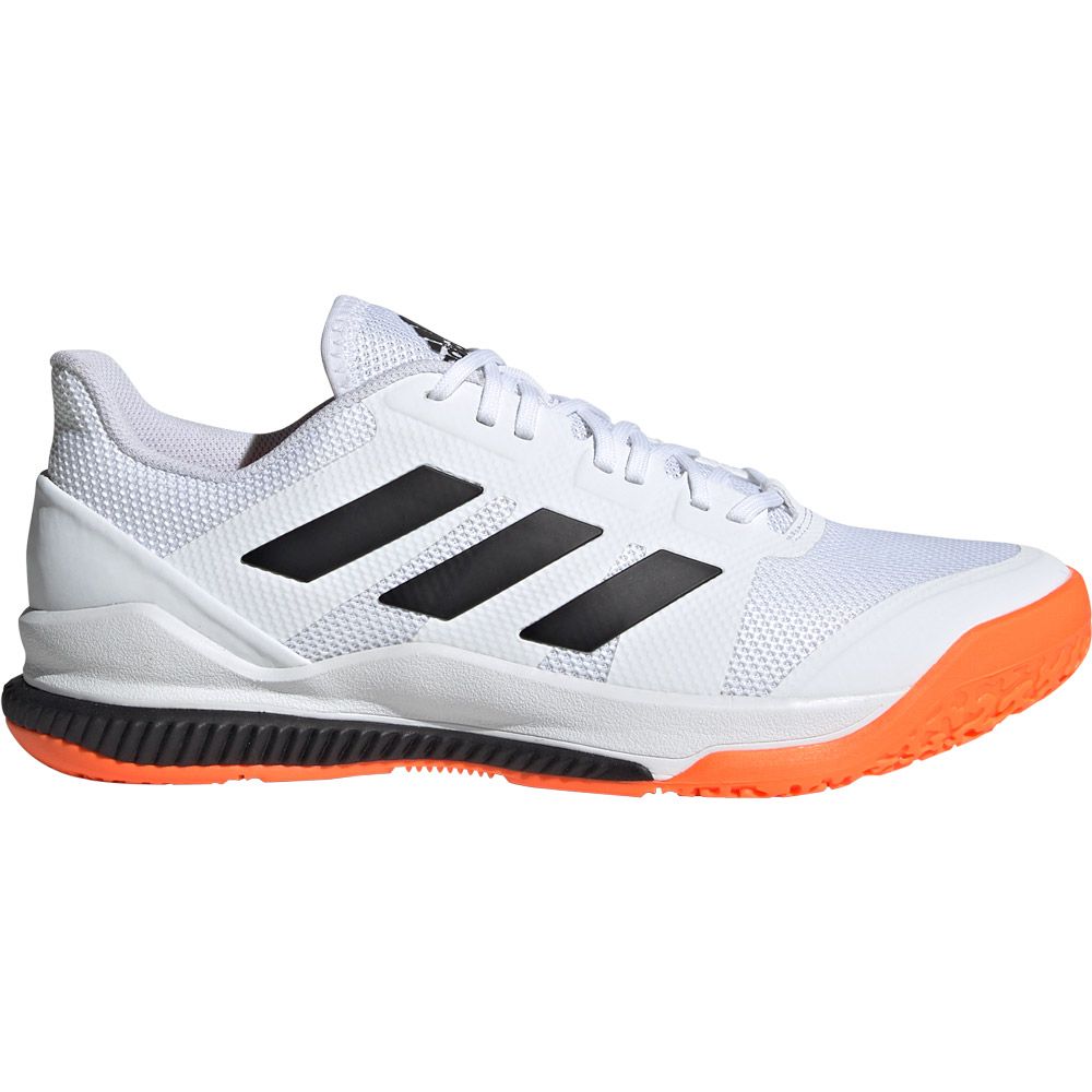 adidas - Stabil Bounce Shoes Men footwear white core black solar orange at  Sport Bittl Shop