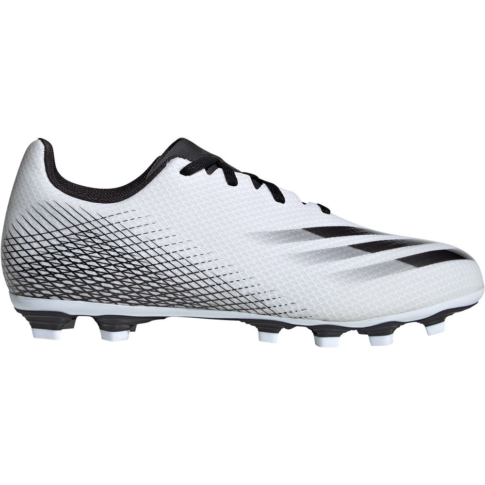 adidas white and black football boots