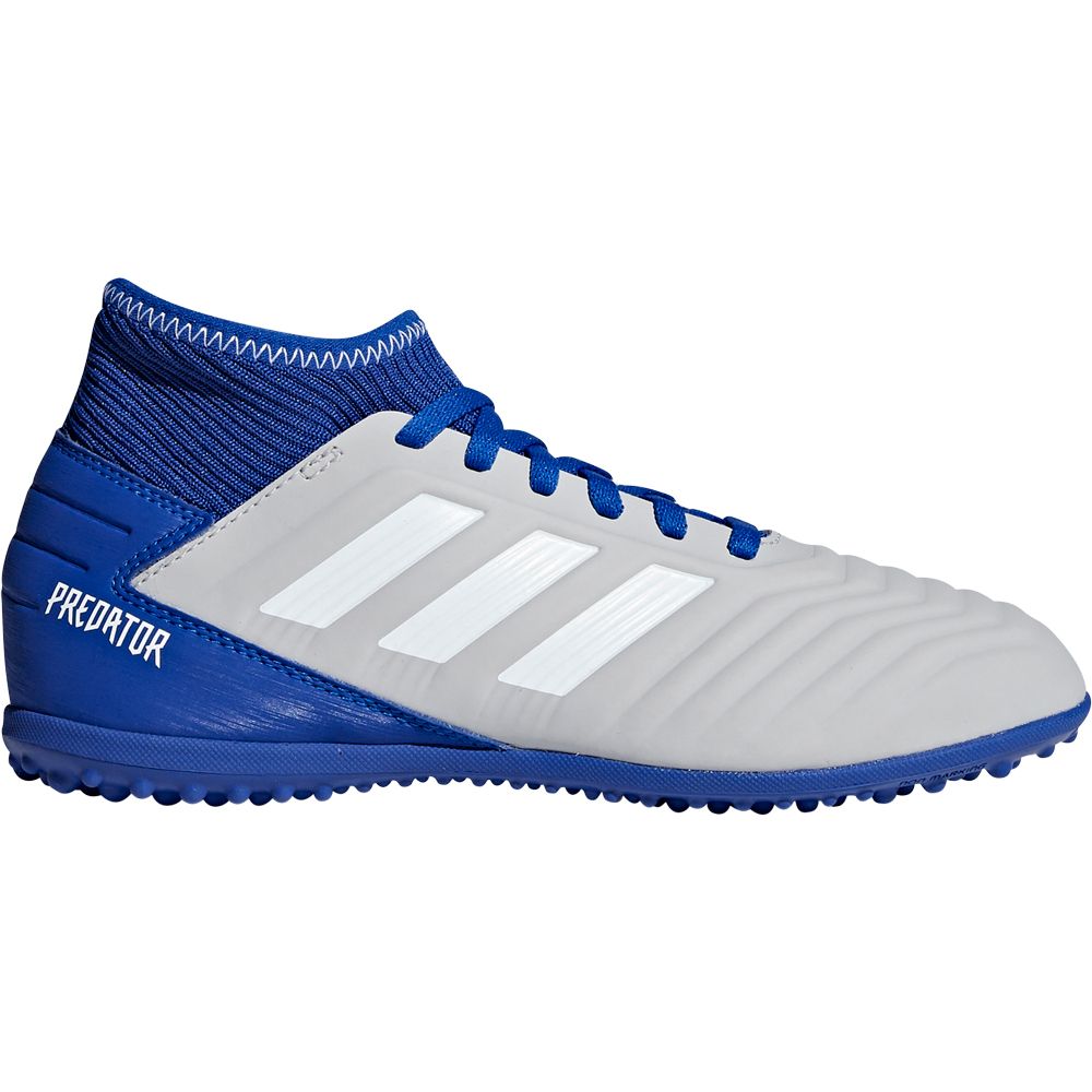 adidas - Predator Tango 19.3 TF Football Shoes Kids grey two footwear white  bold blue at Sport Bittl Shop