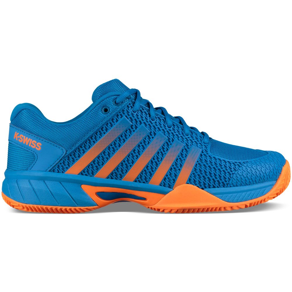 neon orange running shoes
