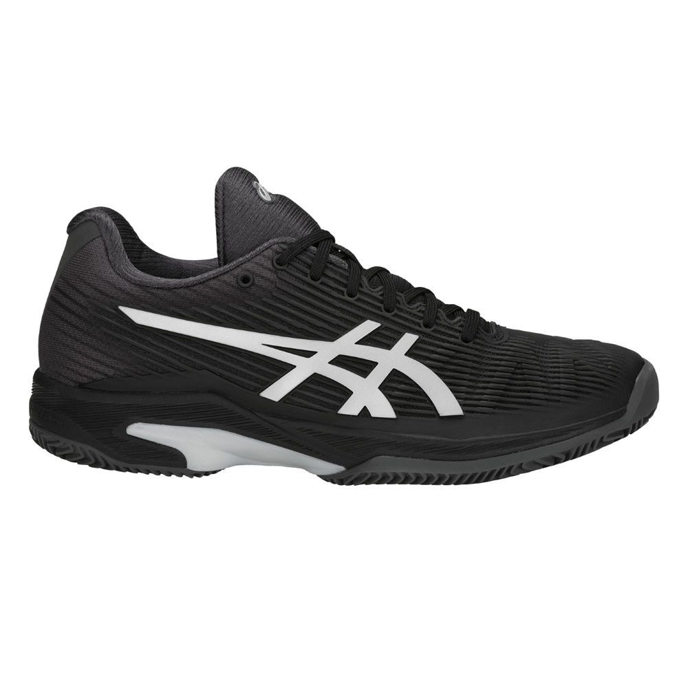 ASICS - Solution Speed FF Clay Tennis Shoes Women black silver at Sport ...