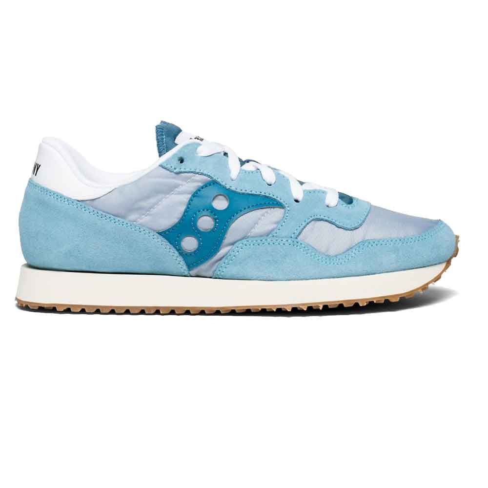 saucony dxn whiteblue trainers