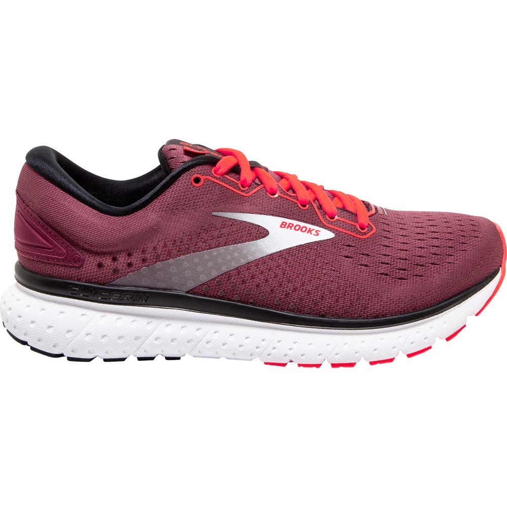 Brooks - Glycerin 18 Running Shoes Women nocturne coral white at Sport ...
