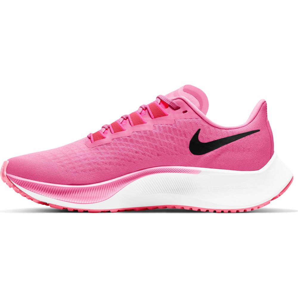 women's pink and black nike shoes