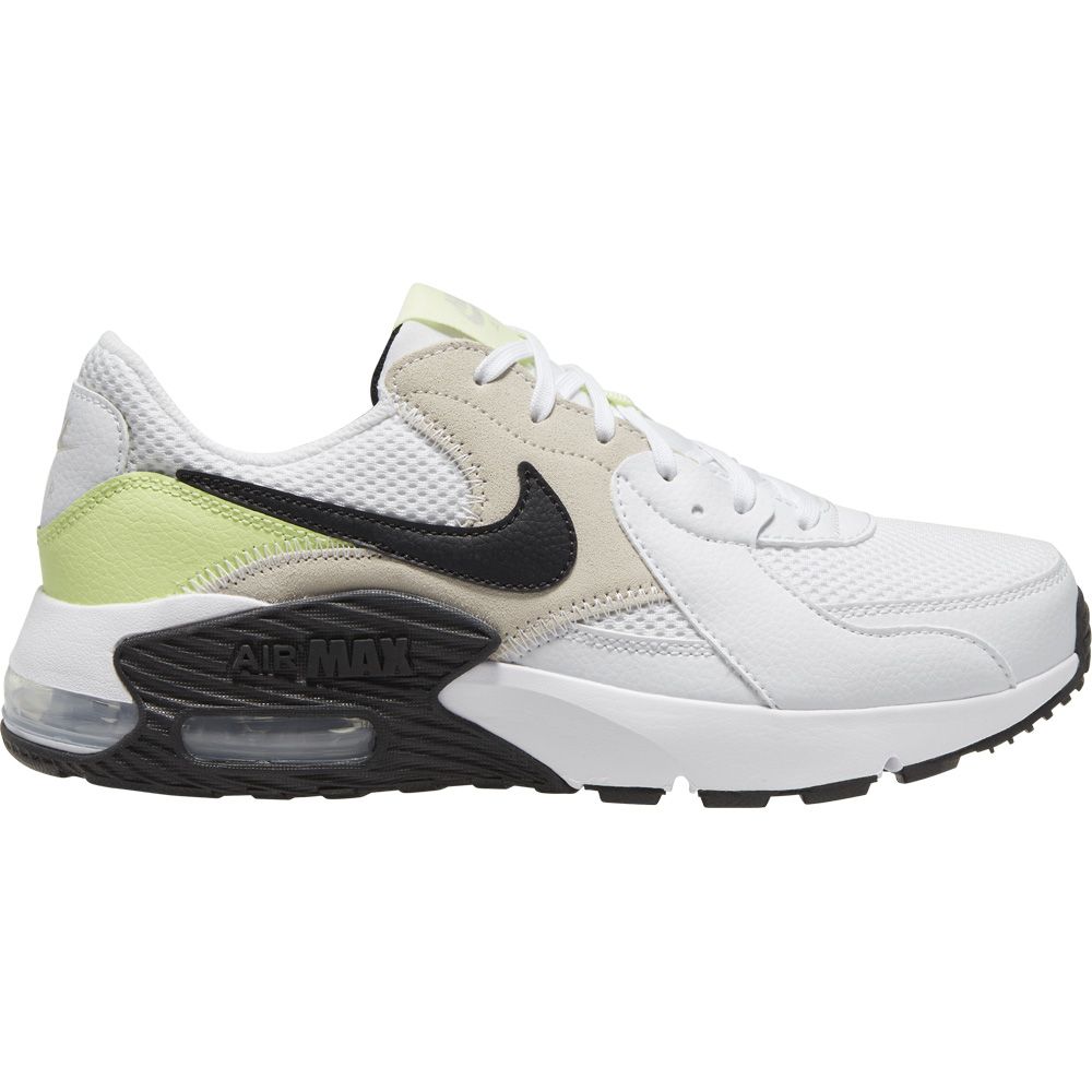nike air max excee white and black