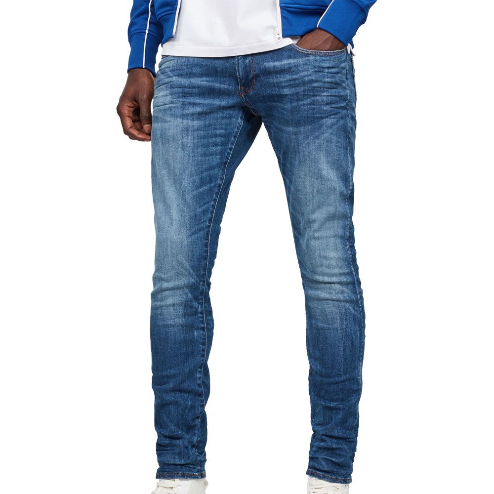 3301 Deconstructed Skinny Fit Jeans Men 