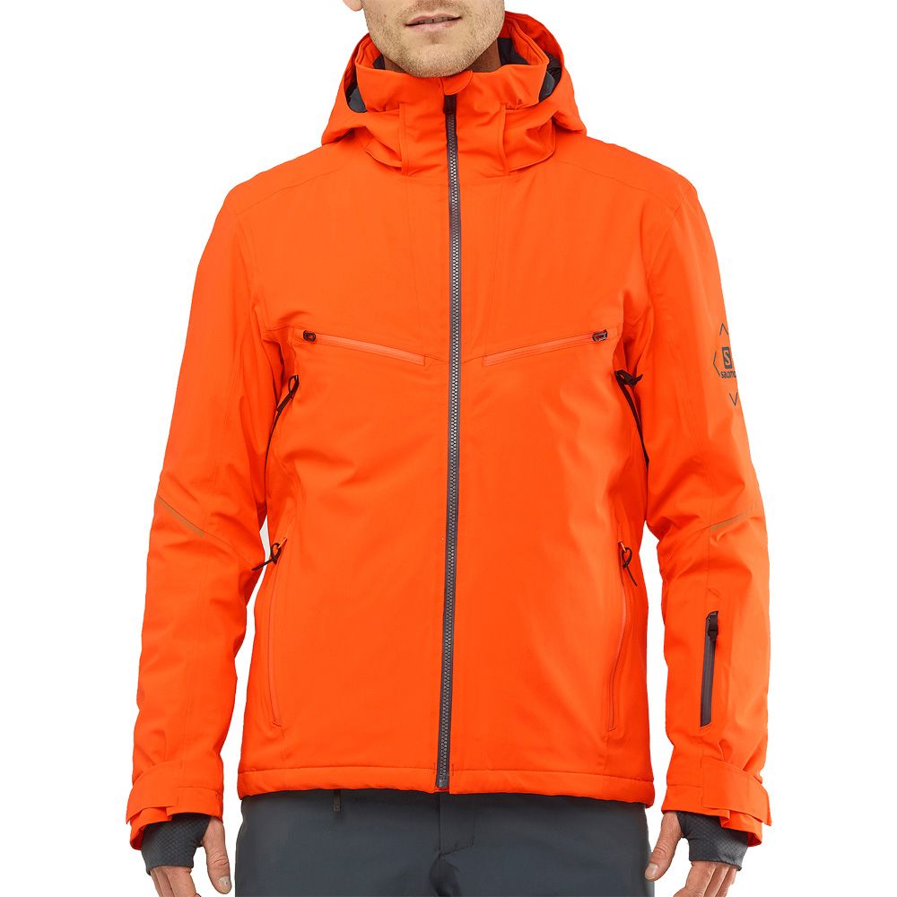 salomon mens ski jackets sale