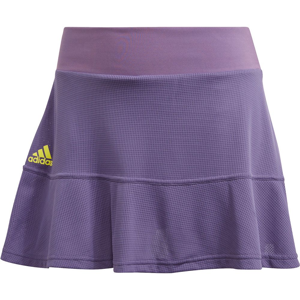 adidas - Gameset HEAT.RDY Match Skirt Women tech purple shock yellow at  Sport Bittl Shop