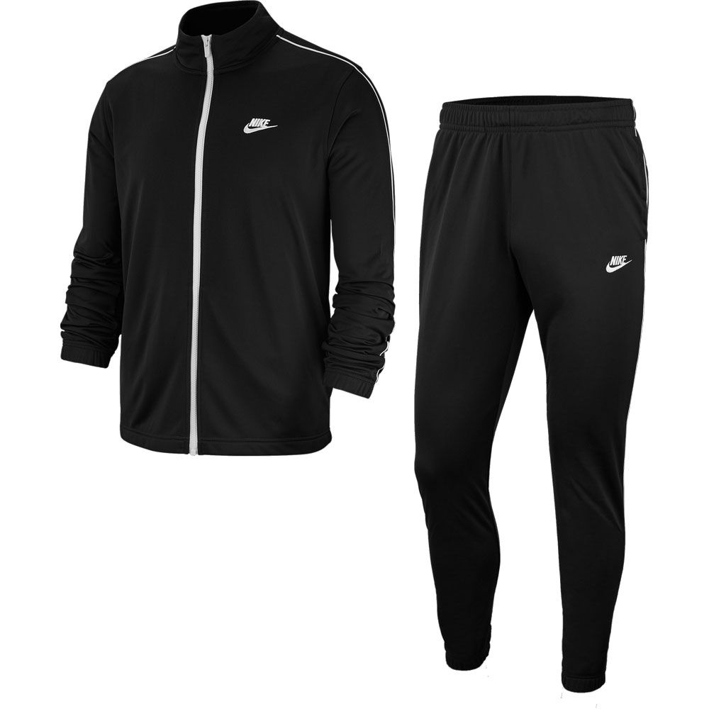 nike sportswear joggers black