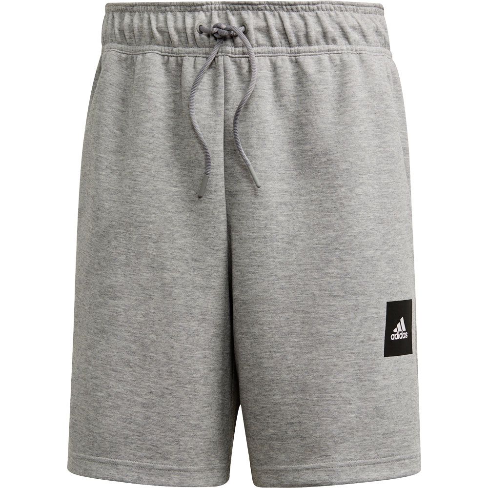 grey adidas shorts men