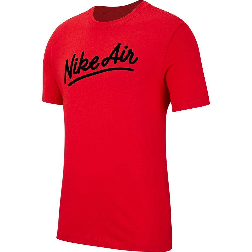 red nike air shirt